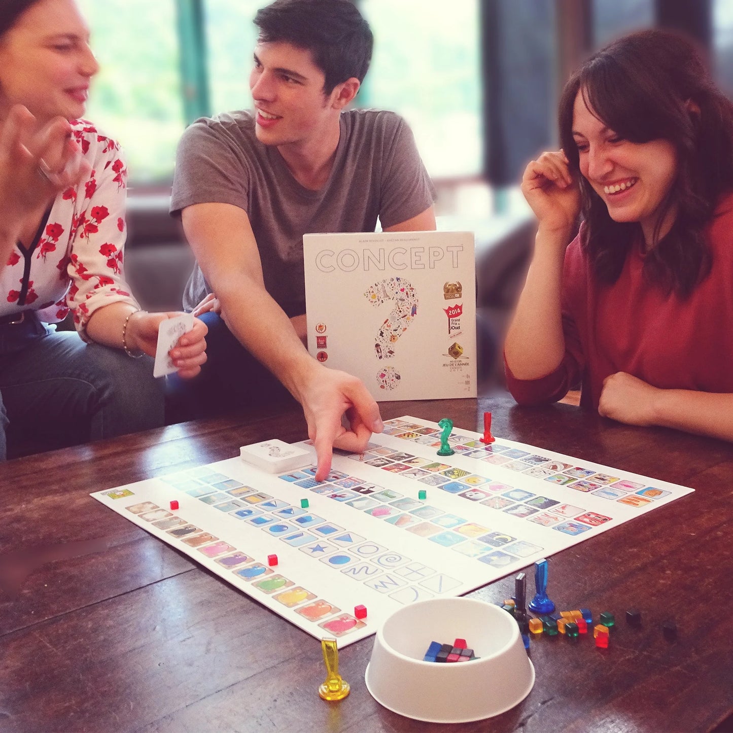 Concept Party Board Game for Ages 10 and Up, From