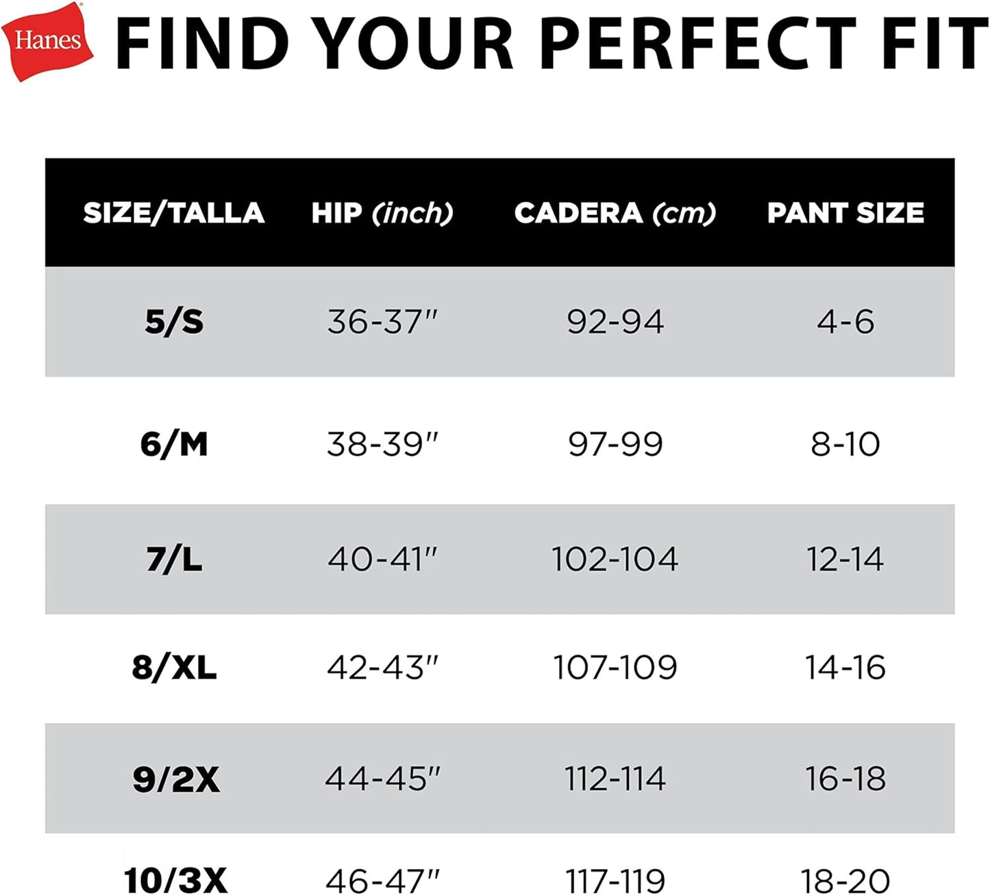 Womens Briefs 6-Pack Ribbed Cotton Underwear Tagless No Ride up Breathabl