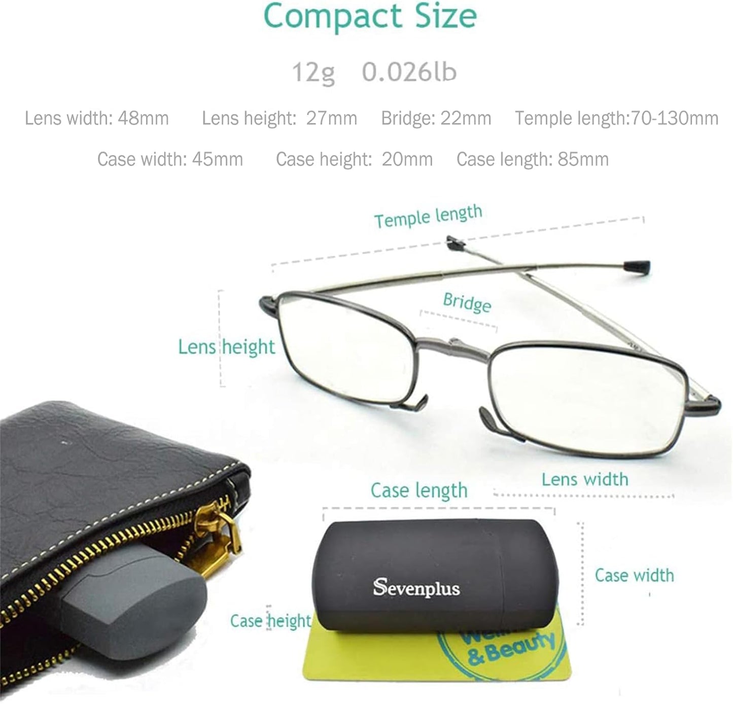 Anti Blue Light & anti Block Glare Computer Reading Glasses Readers for Women