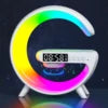 Smart Alarm Clock Colorful Light RGB Mini Size G Shape Speaker Wake up Table Lamp