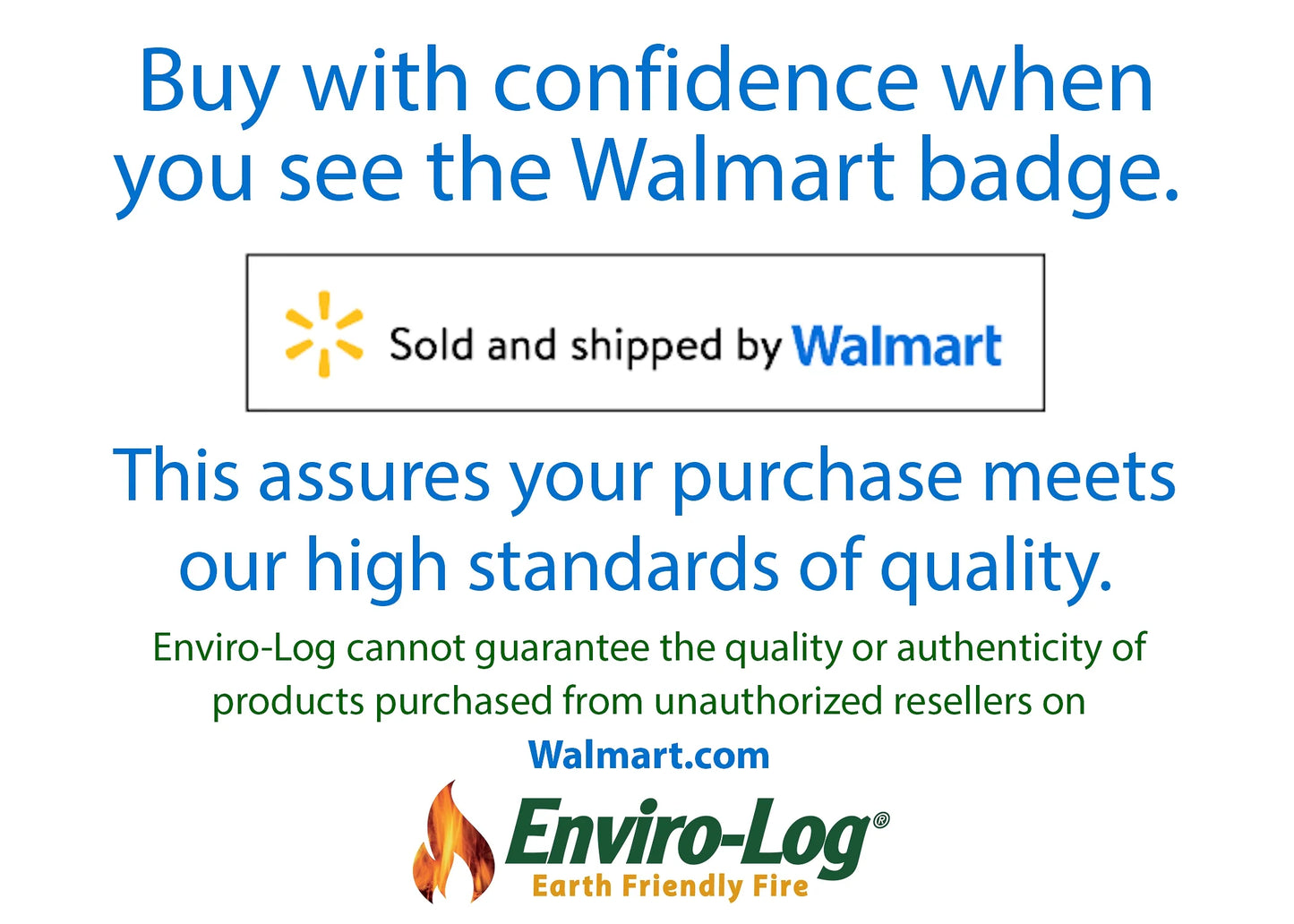 Envirolog Indoor and Outdoor Fire Wood, 4.3 Lb Firelogs, 6 Count