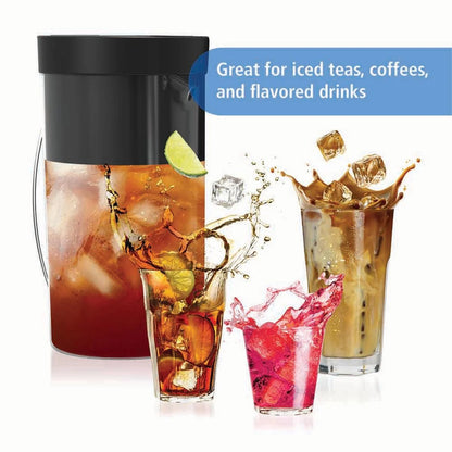 Iced Tea and Iced Coffee Maker, 2-Quart, New